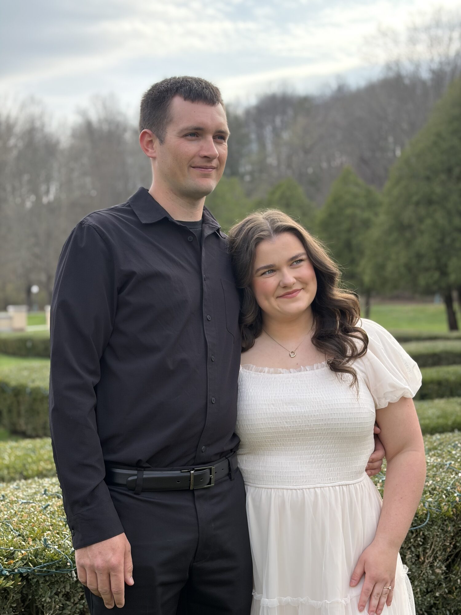 Libby and Austin standing together